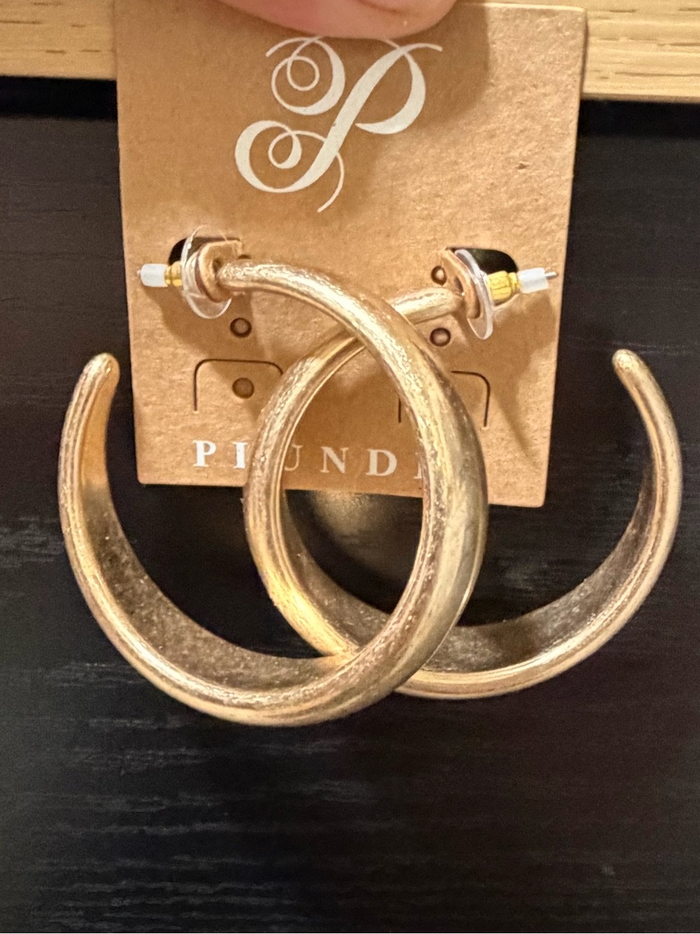 Gold Hoop Earrings